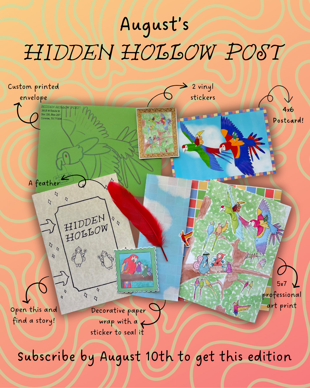 Hidden Hollow Post - Monthly Mail Club