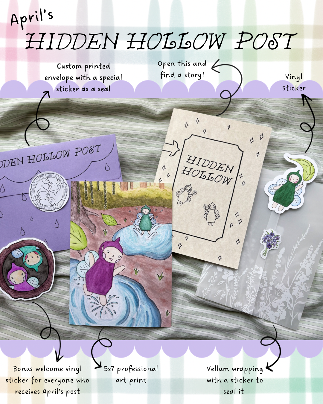 Hidden Hollow Post - Monthly Mail Club