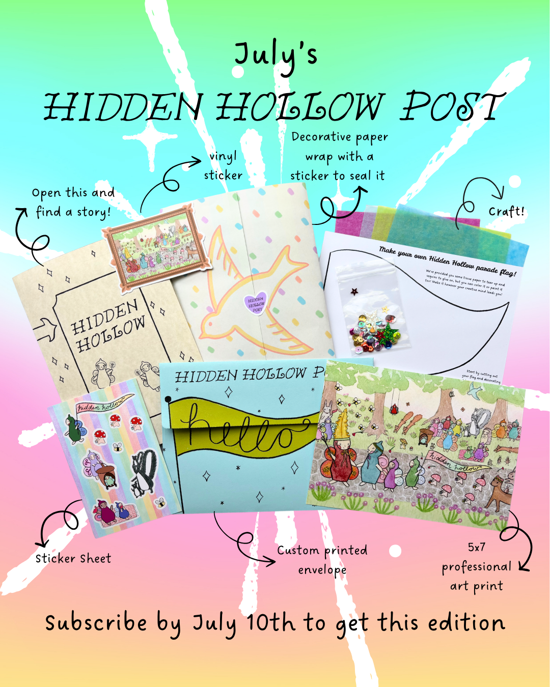 Hidden Hollow Post - Monthly Mail Club